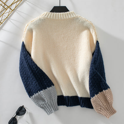 Pastel Pop Colour Block Jumper