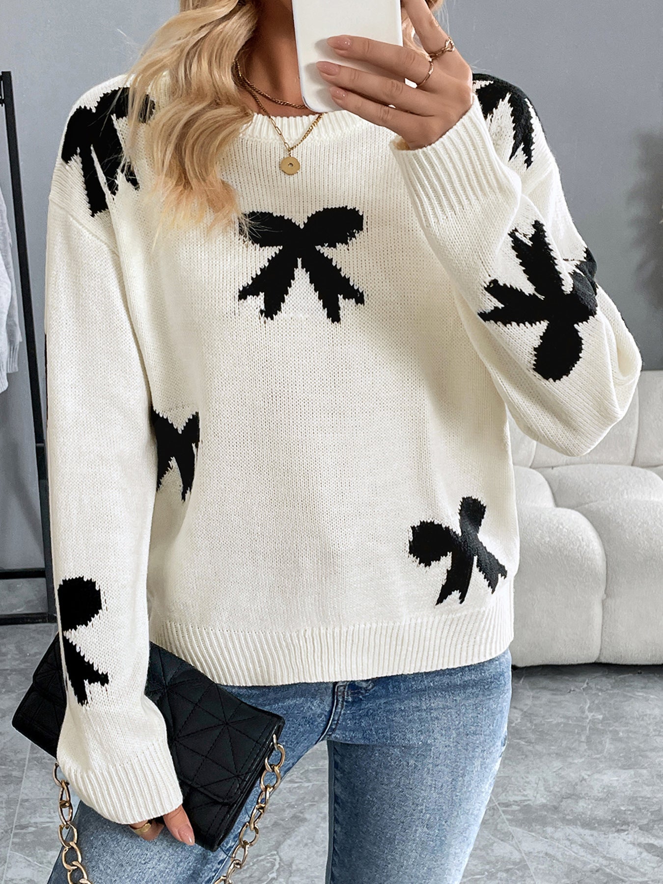 Bowknot Sweater