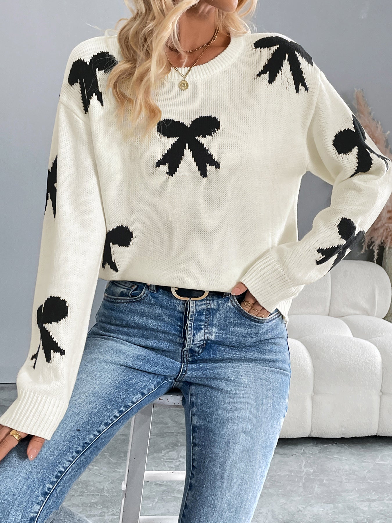 Bowknot Sweater