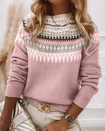 Nordic Frost Fair Isle Jumper