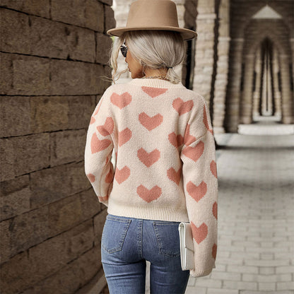 Sweetheart Knit Jumper