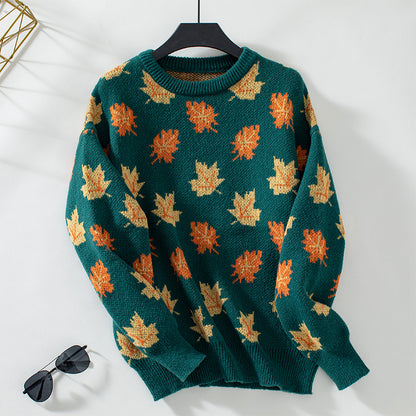 Autumn Leaves Knit Jumper