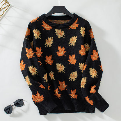 Autumn Leaves Knit Jumper