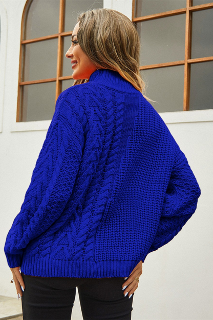 Model Wearing Winter Whisper Women's Jumper