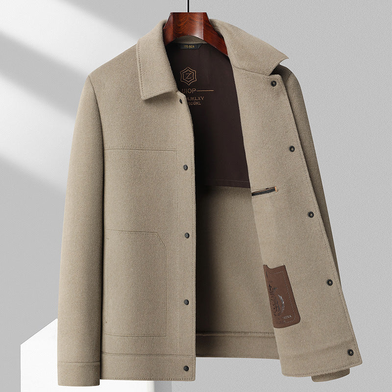 Zanobi Wool Jacket Camel