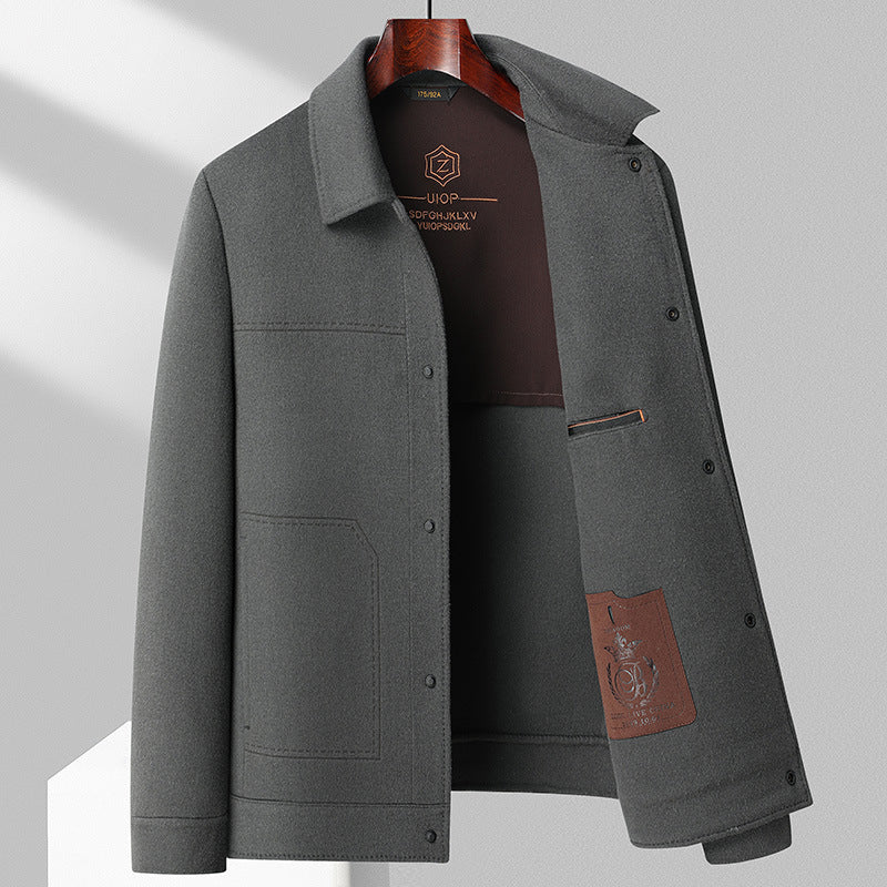 Zanobi Wool Jacket Cobblestone